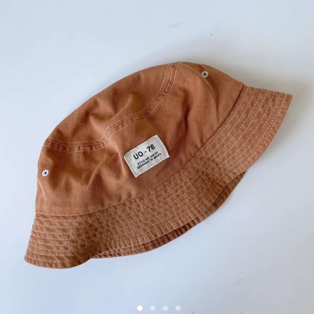 Urban Outfitters rust orange bucket hat